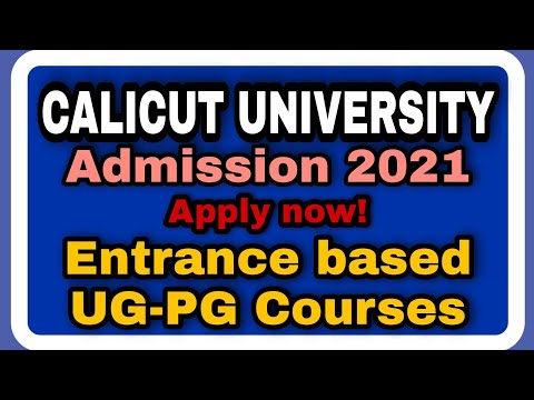 calicut university pg cap trial allotment 2017