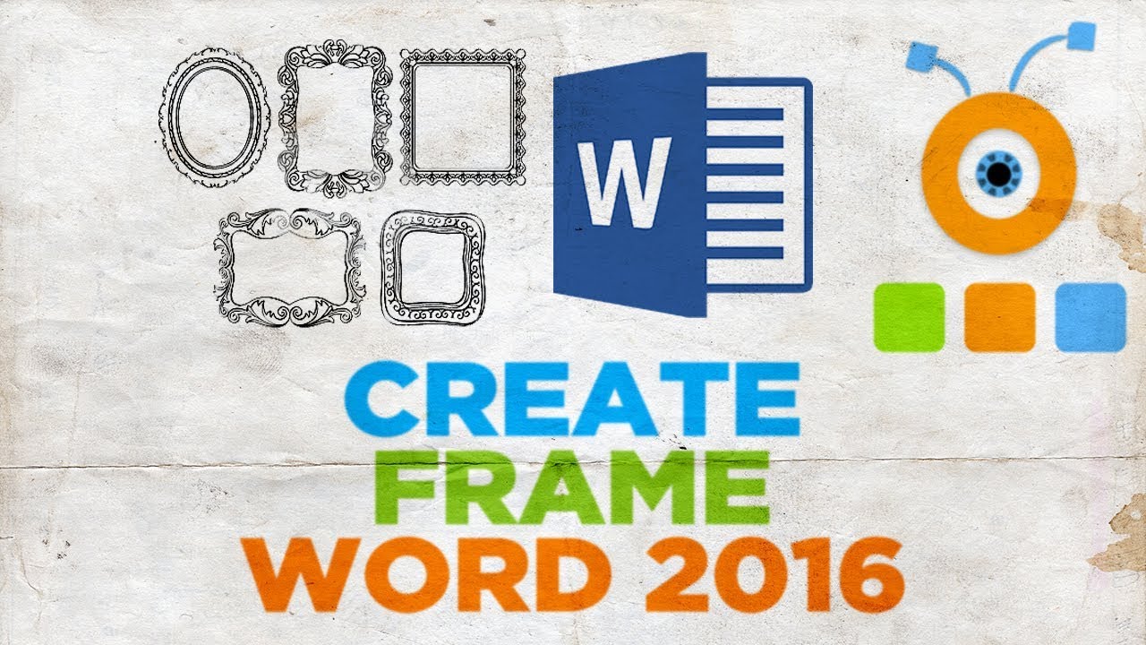 frame theme word 2016 for mac